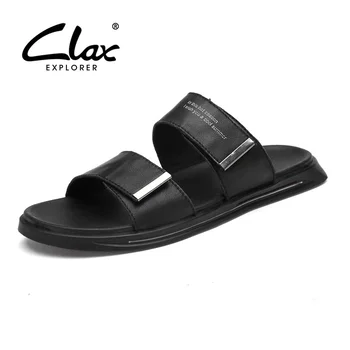CLAX Mans Slippers Leather 2019 Men's Summer Shoes Casual Beach Slipper Male Home Shoe Soft Breathable
CLAX Mans Slippers Leather 2019 Men's Summer Shoes Casual Beach Slipper Male Home Shoe Soft Breathable
