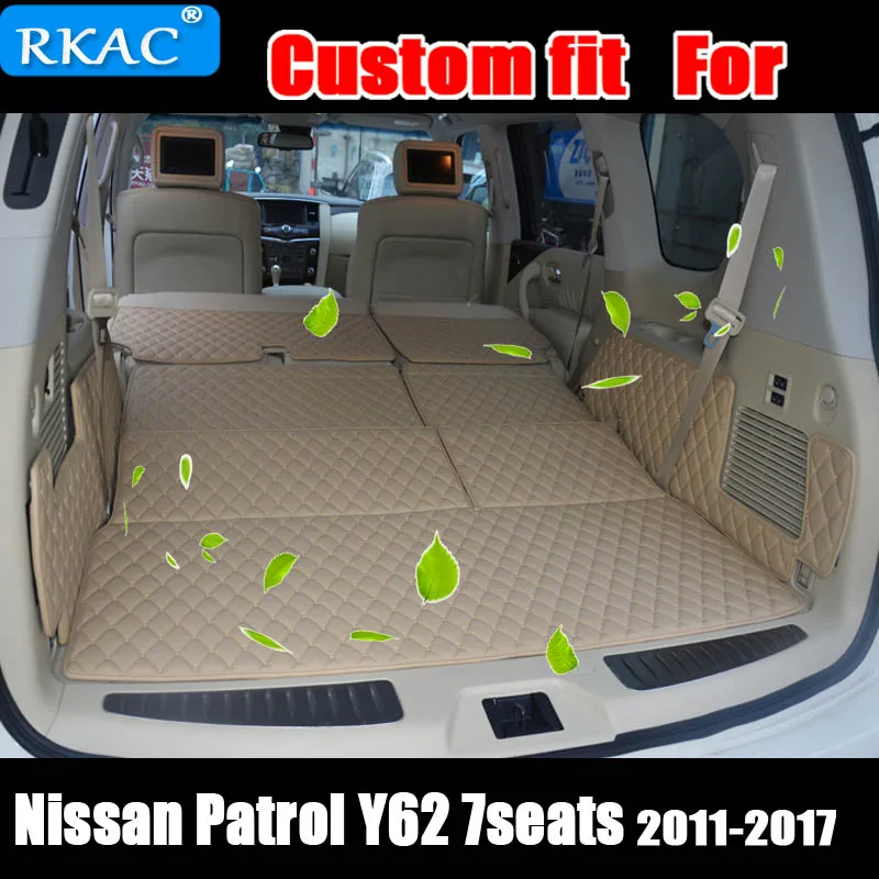Custom fit for Special car trunk mats pad for NIssan Patrol y62 7 seats 2011-2017 liner mat boot carpets leather
Custom fit for Special car trunk mats pad for NIssan Patrol y62 7 seats 2011-2017 liner mat boot carpets leather