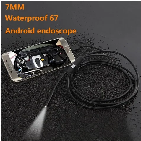 New product Mini Camera Android USB Endoscope 7mm Lens 2m Soft Cable Pipe Snake Endoscope Car Inspection Camera
New product Mini Camera Android USB Endoscope 7mm Lens 2m Soft Cable Pipe Snake Endoscope Car Inspection Camera