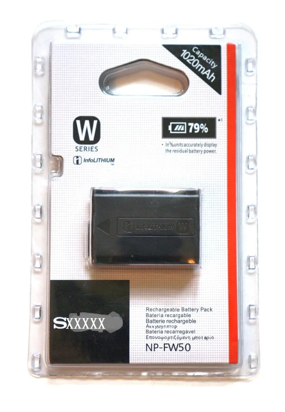 NP-FW50 Battery For Sony NEX5 NEX3 NEX-5 NEX-3C A55 A33 A6500 A6300 A6000 .... BATTERY
NP-FW50 Battery For Sony NEX5 NEX3 NEX-5 NEX-3C A55 A33 A6500 A6300 A6000 .... BATTERY