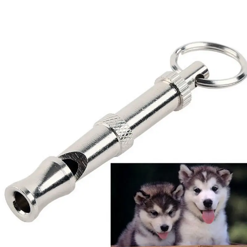 1PC Puppy Adjustable Ultrasonic Two-tone Flute Stop Barking Ultrasonic Sound Repeller Cat Dog Key Chain Training
1PC Puppy Adjustable Ultrasonic Two-tone Flute Stop Barking Ultrasonic Sound Repeller Cat Dog Key Chain Training