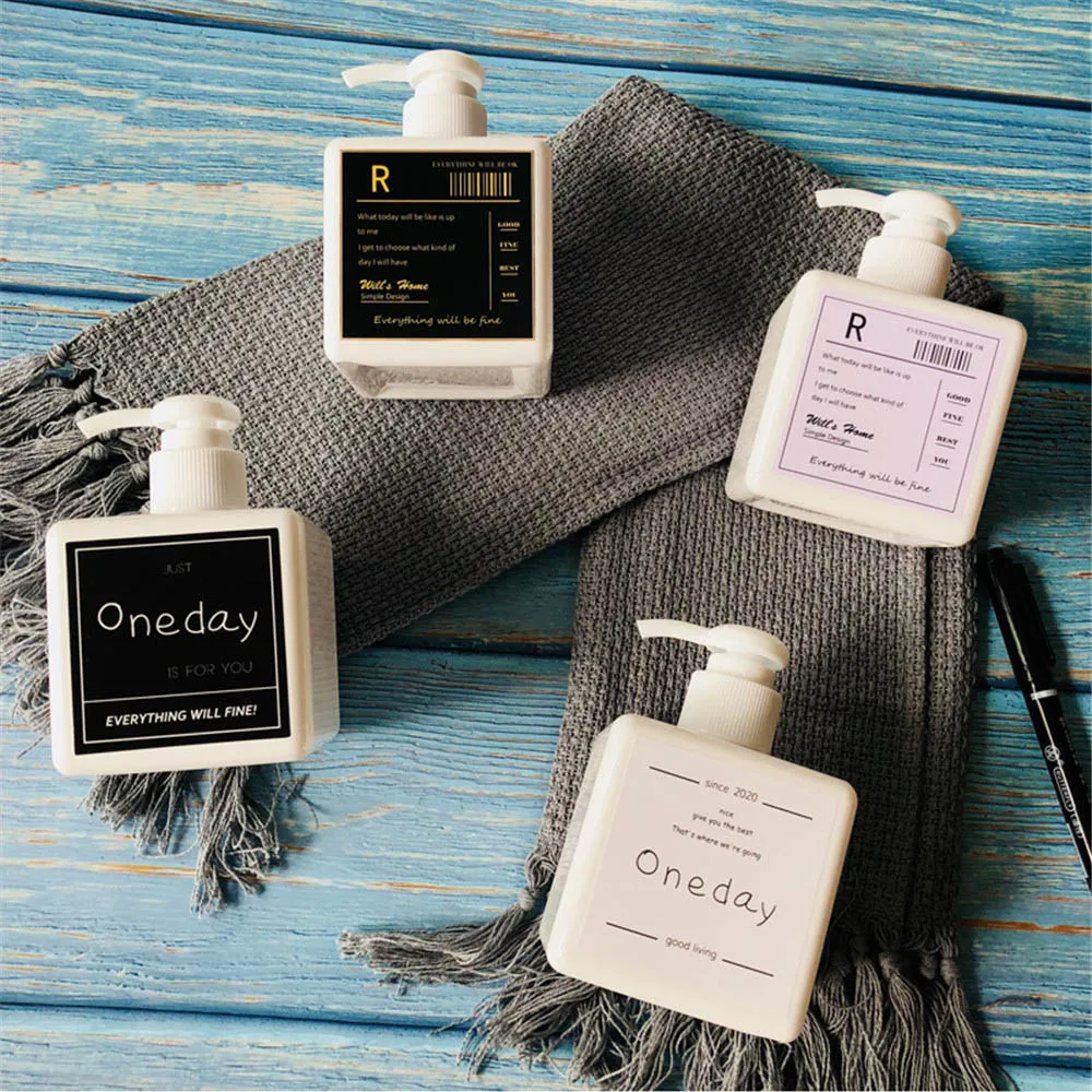 250ml Nordic White Square Plastic Bottles Multifunction Home Bath Liquid Lotion Sub-bottle Portable Travel Press Bottle
250ml Nordic White Square Plastic Bottles Multifunction Home Bath Liquid Lotion Sub-bottle Portable Travel Press Bottle
