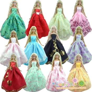 30 Items = 10 Wedding Dress Princess Gown +10Pairs Shoes + 10 accessory Clothes For Barbie Doll Baby GIFT Toy
30 Items = 10 Wedding Dress Princess Gown +10Pairs Shoes + 10 accessory Clothes For Barbie Doll Baby GIFT Toy