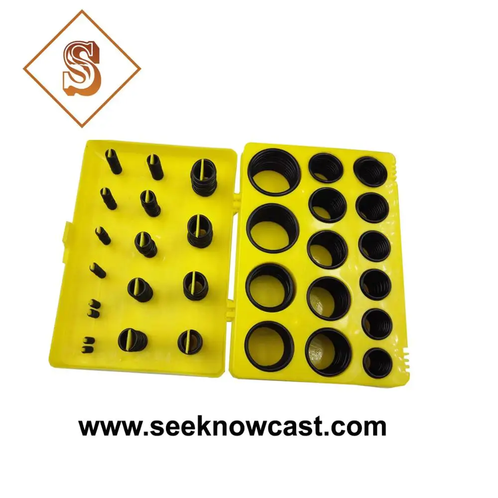 372 pcs/lot Black Rubber O Ring Assortment Washer Gasket Sealing O-Ring Kit 30 Sizes with Plastic Box
372 pcs/lot Black Rubber O Ring Assortment Washer Gasket Sealing O-Ring Kit 30 Sizes with Plastic Box