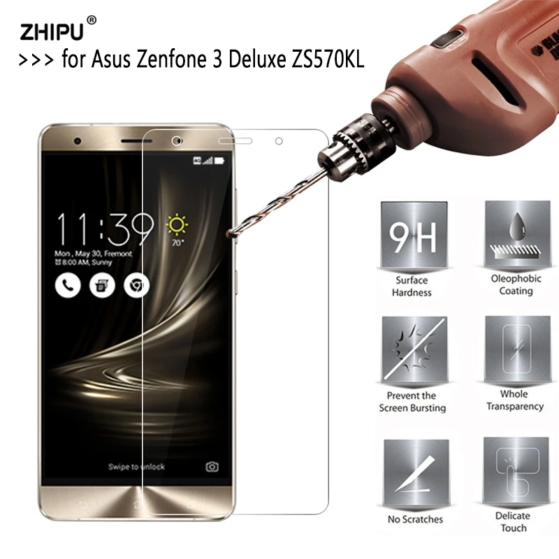 0.26mm 9H Tempered Glass For Asus Zenfone 3 Deluxe ZS570KL 5.7 inch Screen Protector protective film For Zenfone 3 Deluxe Glass
0.26mm 9H Tempered Glass For Asus Zenfone 3 Deluxe ZS570KL 5.7 inch Screen Protector protective film For Zenfone 3 Deluxe Glass
