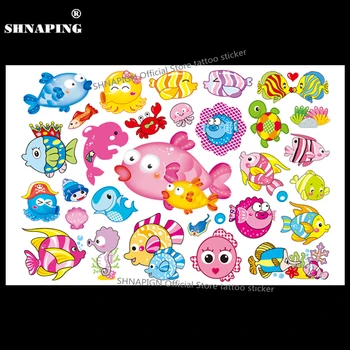 SHNAPIGN Cartoon Fish Child Temporary Body Art Flash Tattoo Sticker 10*17cm Waterproof Henna Fake Tatoo Car Styling Sticker
SHNAPIGN Cartoon Fish Child Temporary Body Art Flash Tattoo Sticker 10*17cm Waterproof Henna Fake Tatoo Car Styling Sticker