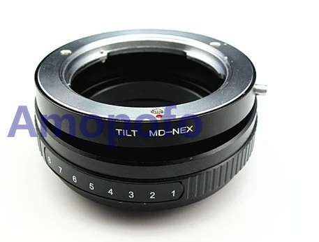 Amopofo MD-NEX Tilt Lens Adapter for Minolta MD Mount Lens to For Sony E A5100 A6000 A3000 5T 3 5N VG10
Amopofo MD-NEX Tilt Lens Adapter for Minolta MD Mount Lens to For Sony E A5100 A6000 A3000 5T 3 5N VG10