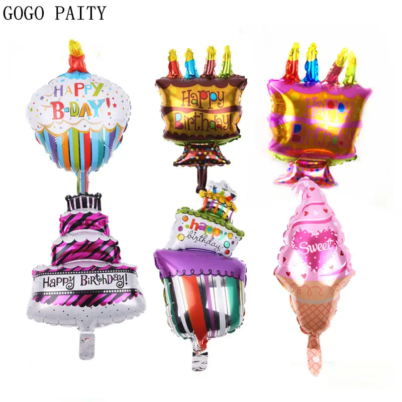 GOGO PAITY New 6pcs / lot New 6 mini birthday cake aluminum balloon ball children birthday party decorating toys high quality
GOGO PAITY New 6pcs / lot New 6 mini birthday cake aluminum balloon ball children birthday party decorating toys high quality