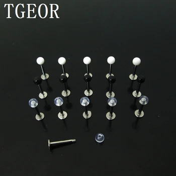 hot wholesale piercing body jewelry 18G lip ring 100pcs 1.0*8*3mm acrylic plain ball labret piercing free shipping
hot wholesale piercing body jewelry 18G lip ring 100pcs 1.0*8*3mm acrylic plain ball labret piercing free shipping