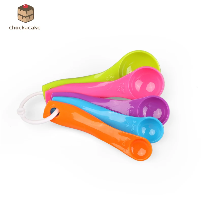 Measuring Spoons Colorful Plastic (1 / 2.5 / 5 / 7.5/ 15ml) Measure Spoon Super Useful Sugar Cake Baking Spoon,Delidge 5pcs/set
Measuring Spoons Colorful Plastic (1 / 2.5 / 5 / 7.5/ 15ml) Measure Spoon Super Useful Sugar Cake Baking Spoon,Delidge 5pcs/set