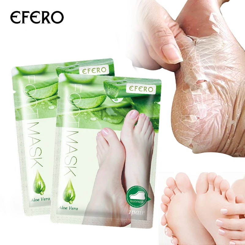EFERO 3pair=6Pcs Aloe Feet Mask Moisturizing Pedicure Socks Peeling Exfoliating Socks Spa Foot Scrub Dead Skin Removal Foot Mask
EFERO 3pair=6Pcs Aloe Feet Mask Moisturizing Pedicure Socks Peeling Exfoliating Socks Spa Foot Scrub Dead Skin Removal Foot Mask