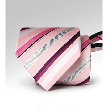 New Mens Shirt Business Neck Tie Pink Striped Party Wedding Ties for Men 8CM Zipper Tie Suit Accessories Silk Gravata Gift Box
New Mens Shirt Business Neck Tie Pink Striped Party Wedding Ties for Men 8CM Zipper Tie Suit Accessories Silk Gravata Gift Box