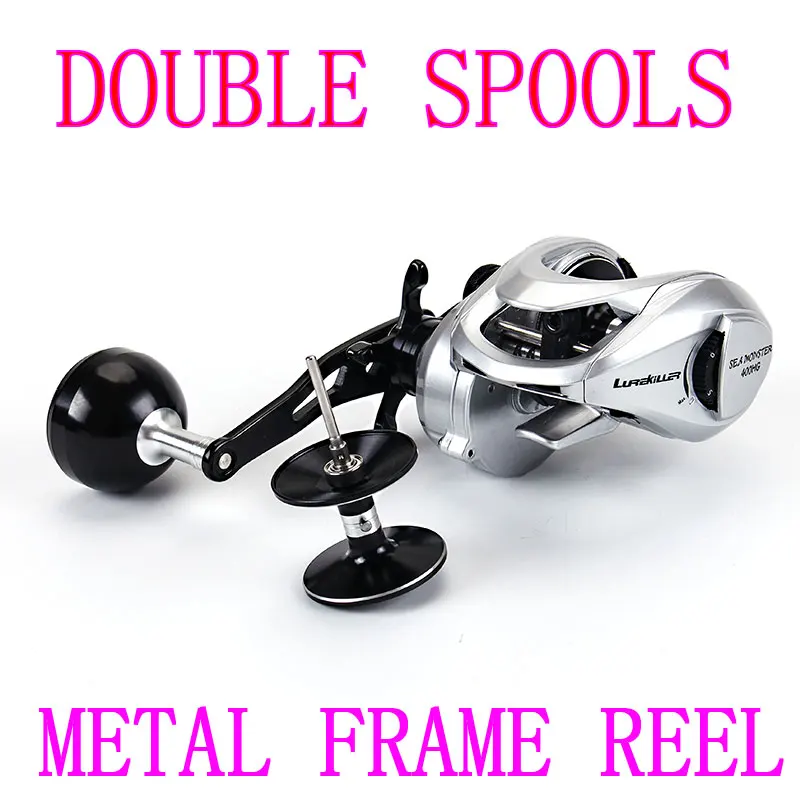 Free shipping! Lurekiller 2017 10W CNC slow jigging reel boat reel 20kgs left/right handle saltwater reel trolling reel
Free shipping! Lurekiller 2017 10W CNC slow jigging reel boat reel 20kgs left/right handle saltwater reel trolling reel