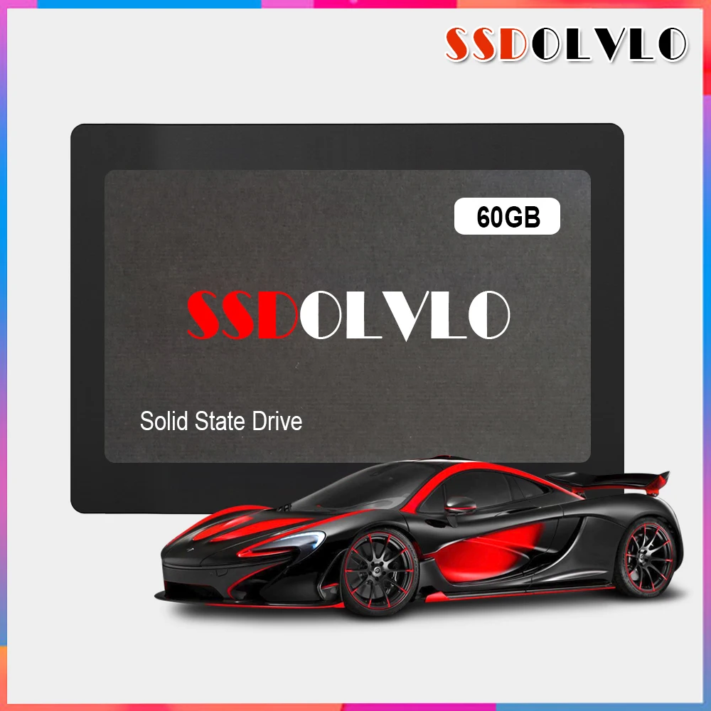 Фото SSD SSDOLVLO 2.5 SATA SATA2 SATA3 Most Competitive Series 8GB 16GB 30GB 60GB 120GB 240GB 480GB 960GB For Desktop Laptop PC | Компьютеры и