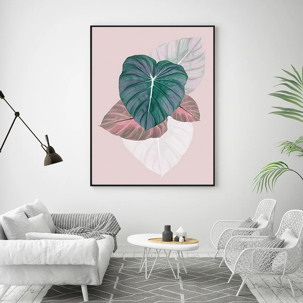 Парусина принт Nordic плакат wall art фотографии для гостиной украшения дома простая