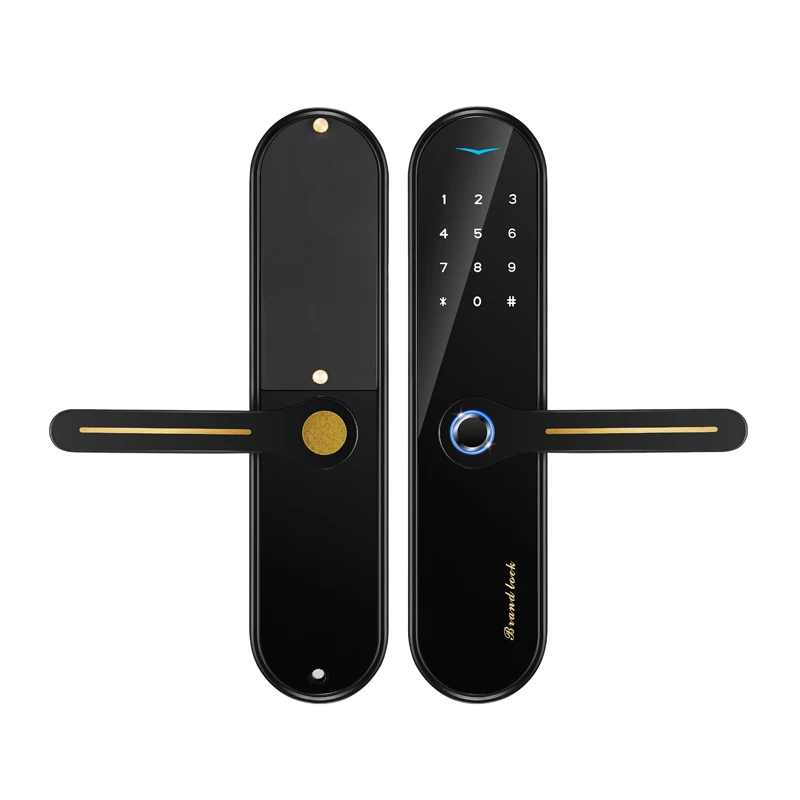 Smart Fingerprint Door Lock Security Intelligent Lock Biometric Electronic Wifi Door Lock With Bluetooth APP Unlock
Smart Fingerprint Door Lock Security Intelligent Lock Biometric Electronic Wifi Door Lock With Bluetooth APP Unlock