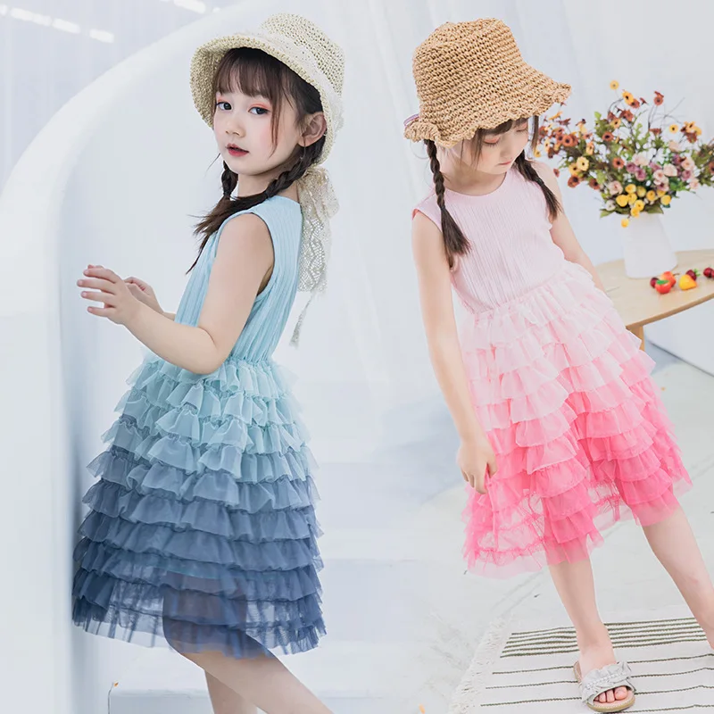 Kids Dresses for Girls Dress Teenage Girls Princess Dress Summer Short Pink Gradient Color Children Costume 10 12 Year
Kids Dresses for Girls Dress Teenage Girls Princess Dress Summer Short Pink Gradient Color Children Costume 10 12 Year