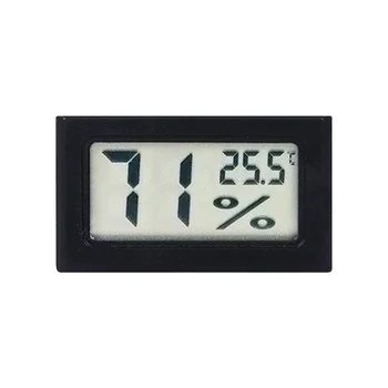 2-in-1 Guitar Digital LCD Display Thermometer And Hygrometer With Line Sensor Probe Designed For Guitar Ukulele Black And White
2-in-1 Guitar Digital LCD Display Thermometer And Hygrometer With Line Sensor Probe Designed For Guitar Ukulele Black And White