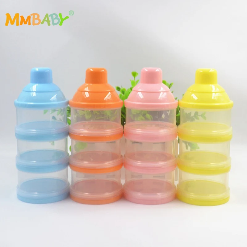 MMBABY Portable Three Grid Milk Powder Storage Box Layerable Separately Snack Storage Container Baby Child Kids Food Feeding Box
MMBABY Portable Three Grid Milk Powder Storage Box Layerable Separately Snack Storage Container Baby Child Kids Food Feeding Box