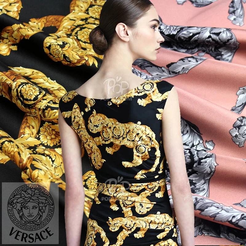 high quality Two-color qianbao dresses sericiculture pure silk fabric pink/green leopard digital printed elastic satin fabric
high quality Two-color qianbao dresses sericiculture pure silk fabric pink/green leopard digital printed elastic satin fabric