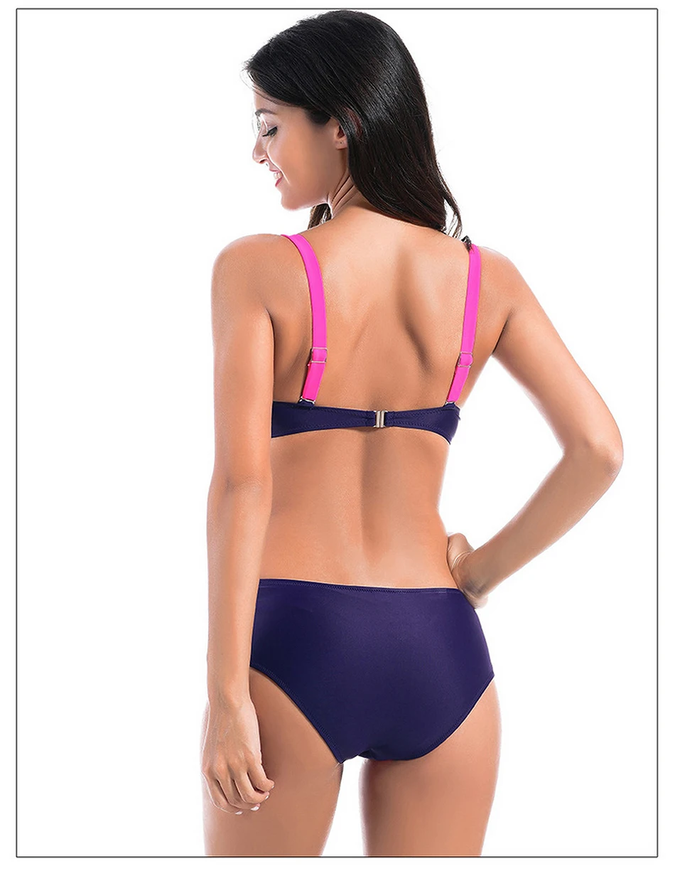 2017 Bikinis Women Swimsuit High Waisted Bathing Suits Swim Halter Top Push Up Bikini Set Plus Size Swimwear Maillot De Bain 16 2017 Bikinis Women Swimsuit High Waisted Bathing Suits Swim Halter Top Push Up Bikini Set Plus Size Swimwear Maillot De Bain 16