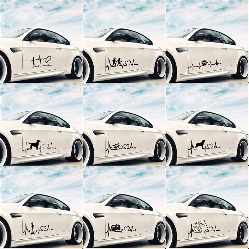 Newest Electrocardiograph Faith Hope Love Auto Sticker Vinyl Decal Sticker For Cars Acessories Decoration Electrocardiogram
Newest Electrocardiograph Faith Hope Love Auto Sticker Vinyl Decal Sticker For Cars Acessories Decoration Electrocardiogram