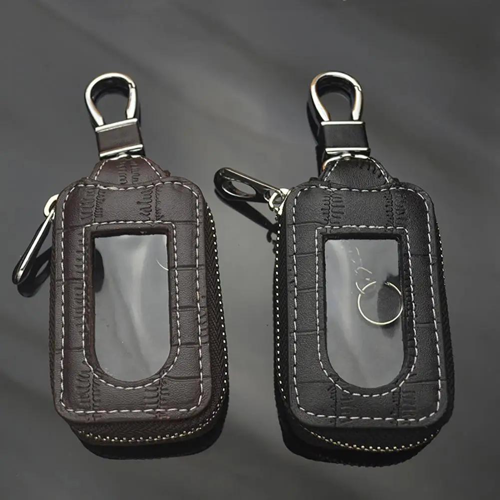 Real Cow Leather Zipper Square Home Car Key Holder Case with Transparent Window Key Wallet Money Wallet Ladies Key Bag New
Real Cow Leather Zipper Square Home Car Key Holder Case with Transparent Window Key Wallet Money Wallet Ladies Key Bag New
