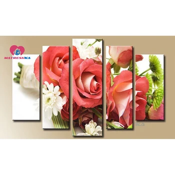 5pcs DIY Multi-painting 5d Diamond painting flower full drill Cross stitch kits triptych decor Diamond mosaic sale accessories
5pcs DIY Multi-painting 5d Diamond painting flower full drill Cross stitch kits triptych decor Diamond mosaic sale accessories