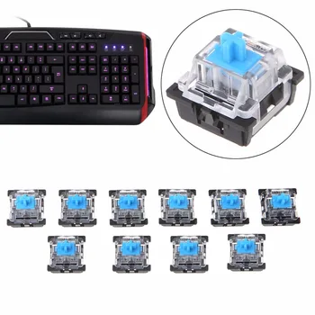 10Pcs 3 Pin KeyCaps Mechanical Keyboard Switch Blue for Cherry MX Switches Keyboard Replacement Tester Kit New Arrivals C26
10Pcs 3 Pin KeyCaps Mechanical Keyboard Switch Blue for Cherry MX Switches Keyboard Replacement Tester Kit New Arrivals C26