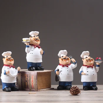 American Style Cook sculpture Figurine Ornament Restaurant Kitchen Wine Cabinet Decorations Home Furnishing Resin Craft Gift
American Style Cook sculpture Figurine Ornament Restaurant Kitchen Wine Cabinet Decorations Home Furnishing Resin Craft Gift