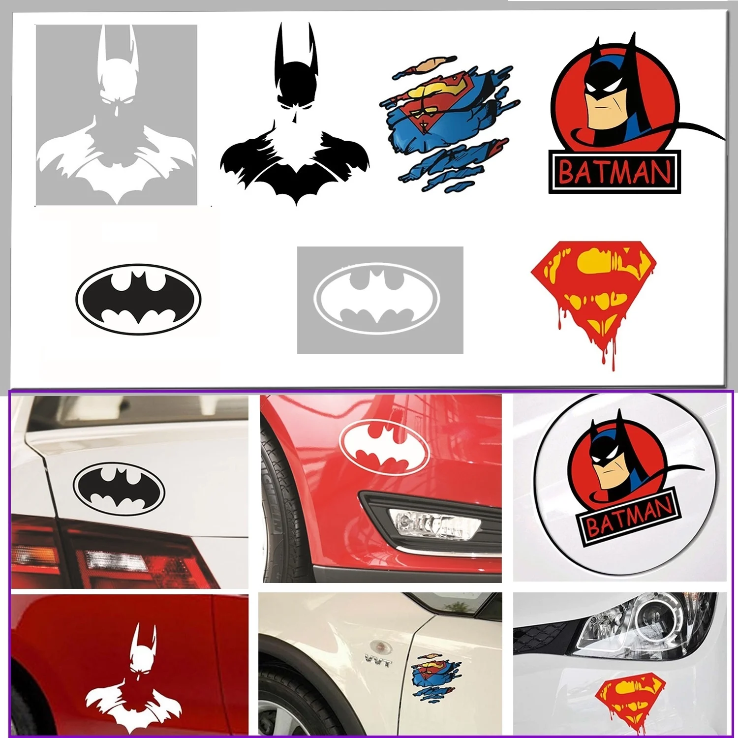 1Pc Suprerhero Batman or Superman Waterproof Vinyl Sticker Cartoon Laptop Sticker Living Room Wall Decor Sticker Decals
1Pc Suprerhero Batman or Superman Waterproof Vinyl Sticker Cartoon Laptop Sticker Living Room Wall Decor Sticker Decals