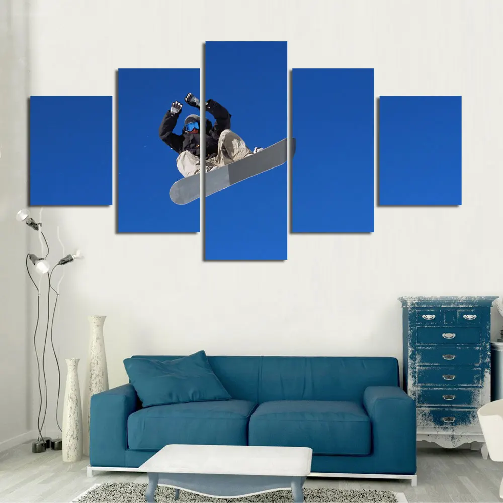 5Pcs/Set Living room home wall modern decoration canvas fabric poster print skiing extreme sports photo art snow world
5Pcs/Set Living room home wall modern decoration canvas fabric poster print skiing extreme sports photo art snow world