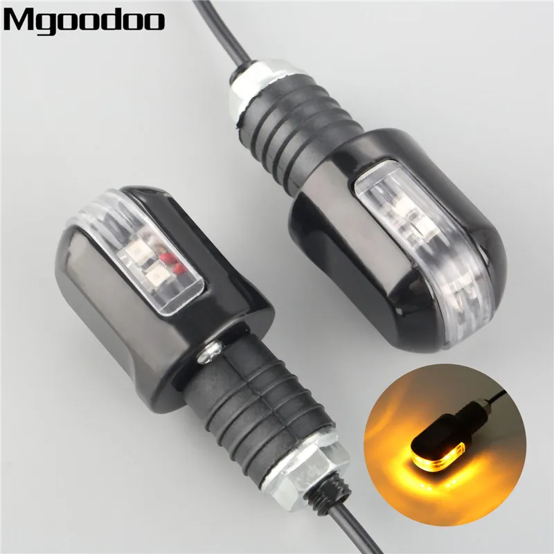 Mgoodoo 1Pair Motorcycle Blinker Lamp Handle Bar End LED Plug Turn Signal Light 7/8" Handlebar For 22mm Motorcycle Handlebars
Mgoodoo 1Pair Motorcycle Blinker Lamp Handle Bar End LED Plug Turn Signal Light 7/8" Handlebar For 22mm Motorcycle Handlebars