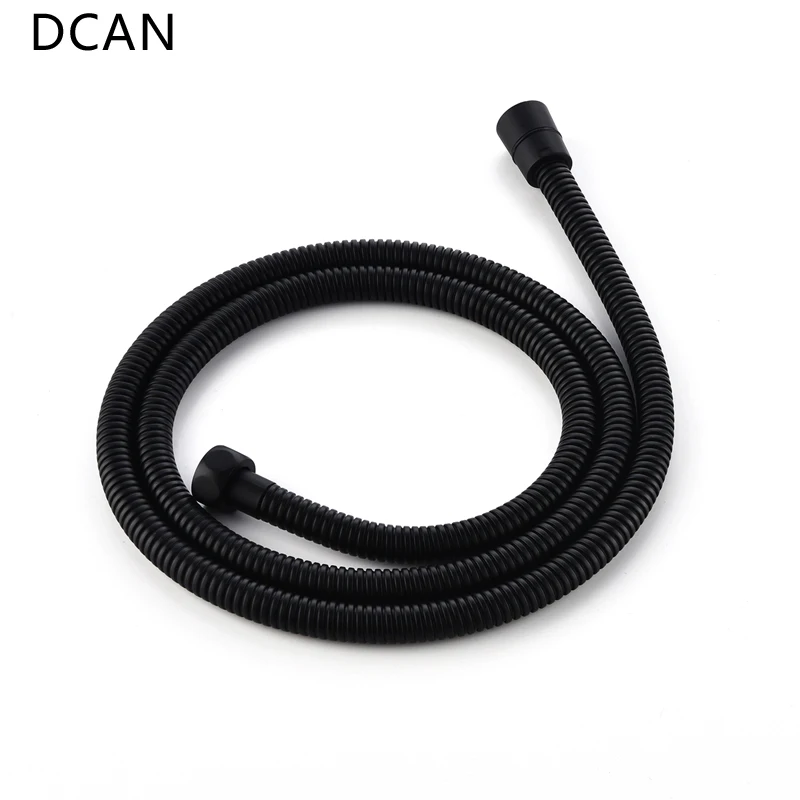 DCAN Plumbing Hoses Stainless Steel Black Shower Hose 1.5m Plumbing Hose Bath Products Bathroom Accessories Shower Tubing/Hoses
DCAN Plumbing Hoses Stainless Steel Black Shower Hose 1.5m Plumbing Hose Bath Products Bathroom Accessories Shower Tubing/Hoses