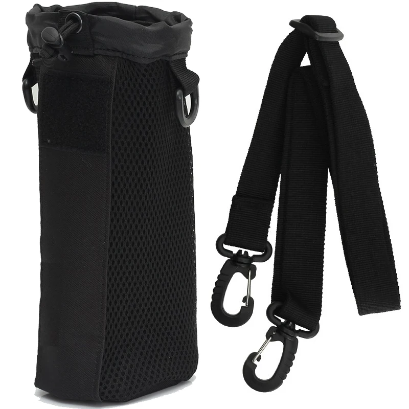 Tactical Molle Water Bottle Pouch Military Drawstring Shoulder Kettle Bag Outdoor Utility Survival Pack Camping Hiking Traveling
Tactical Molle Water Bottle Pouch Military Drawstring Shoulder Kettle Bag Outdoor Utility Survival Pack Camping Hiking Traveling