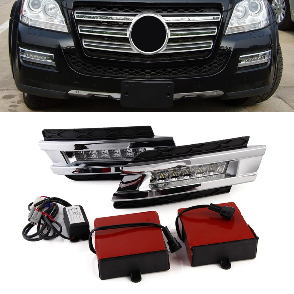 Car Light Assembly DRL Led Daytime Running Light Fog Lamp For Benz W164 GL320/350/420/450/550 06-09
Car Light Assembly DRL Led Daytime Running Light Fog Lamp For Benz W164 GL320/350/420/450/550 06-09