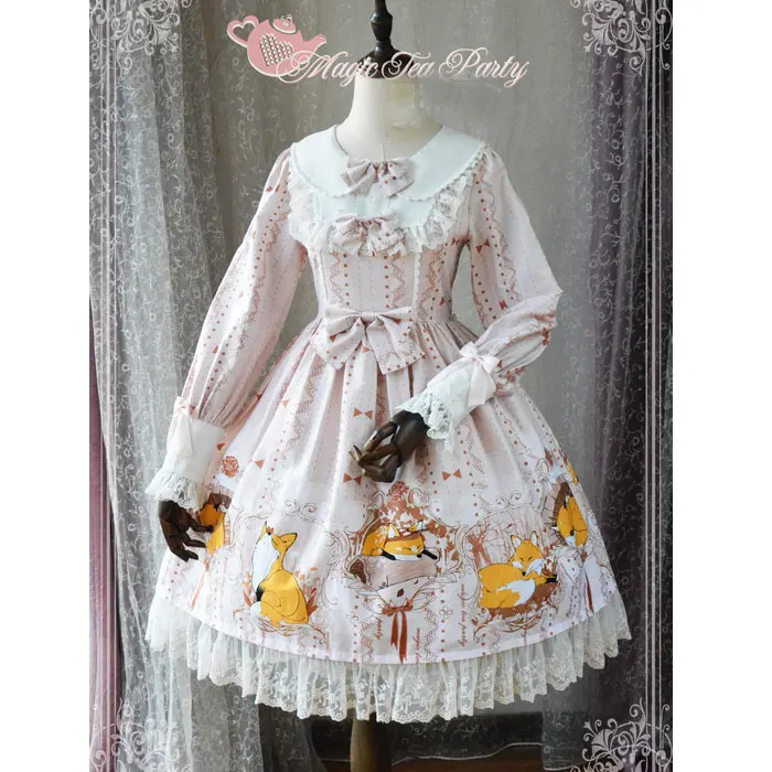 Antonio's Four Seasons ~ Sweet Printed Lolita Long Sleeve OP Dress by Magic Tea Party
Antonio's Four Seasons ~ Sweet Printed Lolita Long Sleeve OP Dress by Magic Tea Party