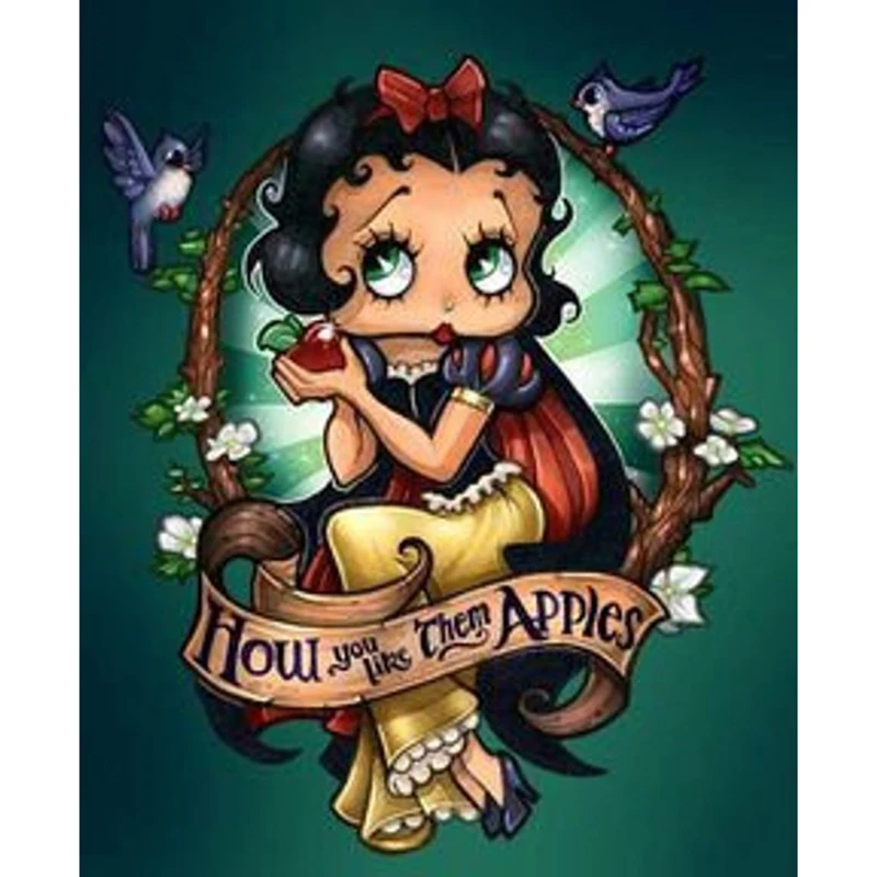 5D Diy Diamond Painting Betty Boop Cross Stitch Full Square Diamond Embroidery Kit Mosaic Handicrafts Needlework Home Decoration
5D Diy Diamond Painting Betty Boop Cross Stitch Full Square Diamond Embroidery Kit Mosaic Handicrafts Needlework Home Decoration