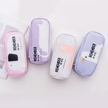 Pencil Case Kawaii Lavender PU Leather Pencil Bag Alpaca Cat Elephant Cartoon Pencil Cases for Girls Stationery Tool Pouch Gift
Pencil Case Kawaii Lavender PU Leather Pencil Bag Alpaca Cat Elephant Cartoon Pencil Cases for Girls Stationery Tool Pouch Gift