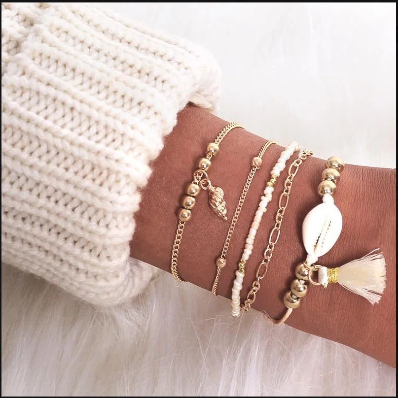 MIYUKI Beads Shell Bohemia Bracelets set For Women Chain Bracelets Ethnic hand Jewelry DropShipping
MIYUKI Beads Shell Bohemia Bracelets set For Women Chain Bracelets Ethnic hand Jewelry DropShipping