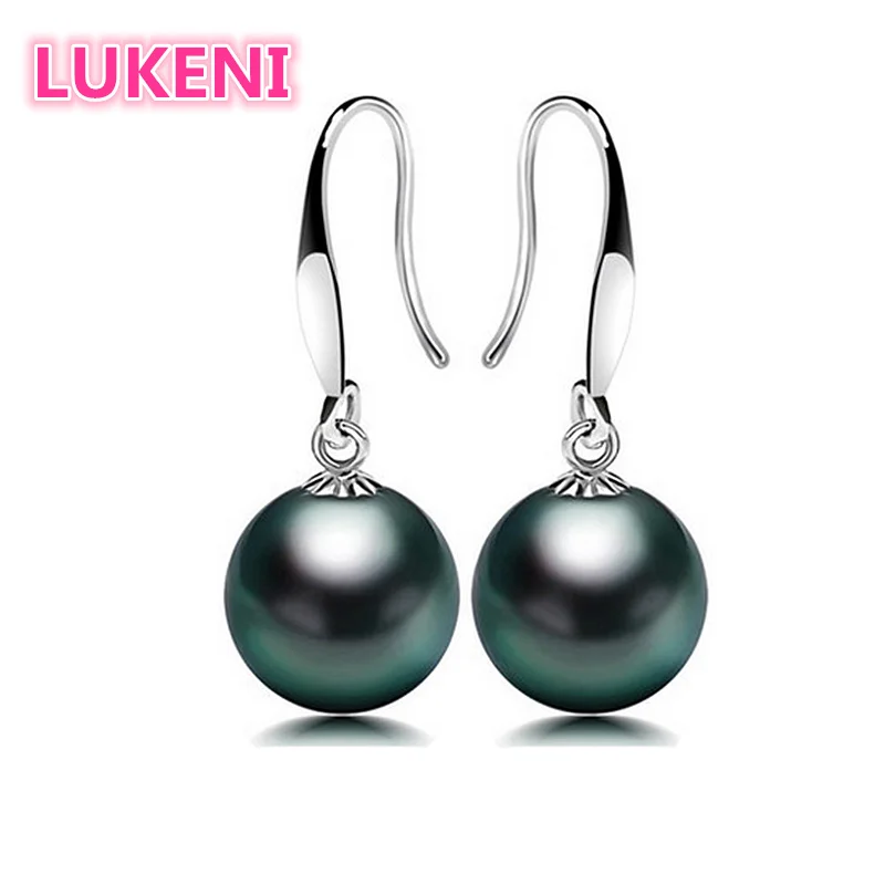 Luxury S925 Sterling silver Earrings 10-12mm Perfect round pearl Drop Earrings Fashion pearl jewelry For women Free shipping
Luxury S925 Sterling silver Earrings 10-12mm Perfect round pearl Drop Earrings Fashion pearl jewelry For women Free shipping