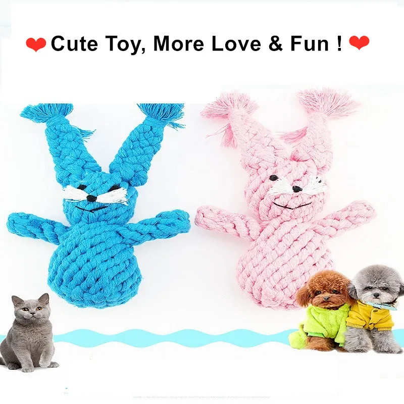 Cotton Rope Weave Animal Dolls Cat Pet Toy Kitten Catch Chewing Play Interactive Rattle Cat Bite Toys Molar Teeth Training Toy
Cotton Rope Weave Animal Dolls Cat Pet Toy Kitten Catch Chewing Play Interactive Rattle Cat Bite Toys Molar Teeth Training Toy