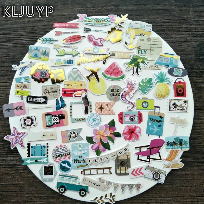 KLJUYP 70pc Travel Holidays Cardstock Die Cuts for Scrapbooking Happy Planner/Card Making/Journaling Project
KLJUYP 70pc Travel Holidays Cardstock Die Cuts for Scrapbooking Happy Planner/Card Making/Journaling Project