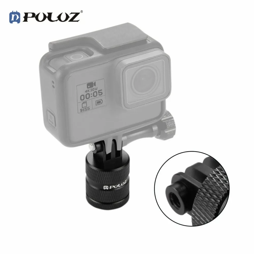 PULUZ Lightweight Aluminum 360 Degree Rotation CNC Swivel Pivot Arm Tripod Mount For Hero 6 5 4 3 Go pro accessories
PULUZ Lightweight Aluminum 360 Degree Rotation CNC Swivel Pivot Arm Tripod Mount For Hero 6 5 4 3 Go pro accessories