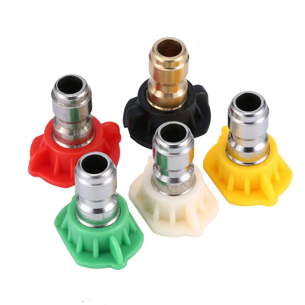 5pcs Pressure Washer Gun Washer Nozzle High Pressure Water Gun Irrigation Spray Nozzles Water Spray Tip
5pcs Pressure Washer Gun Washer Nozzle High Pressure Water Gun Irrigation Spray Nozzles Water Spray Tip