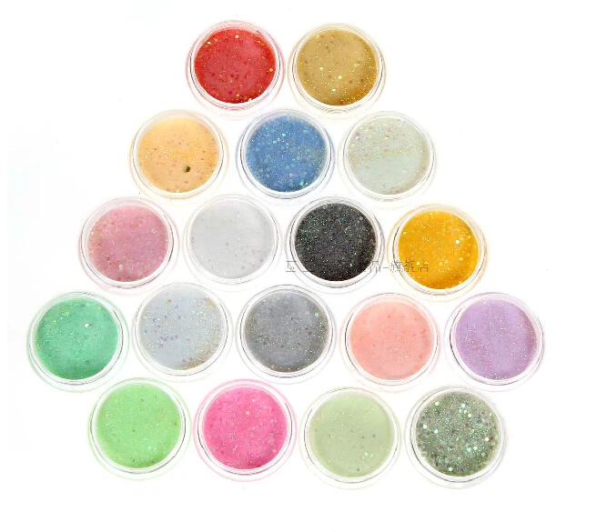 18 colors Professional Acrylic Powder Dust Glitter Decoration Set for False Tips Nail Art Carving
18 colors Professional Acrylic Powder Dust Glitter Decoration Set for False Tips Nail Art Carving