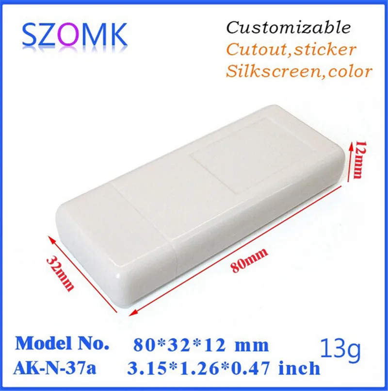 10 pcs, usb diy electronic box split body enclosure 80*32*12mm plastic micro distribution box white usb stick shell box
10 pcs, usb diy electronic box split body enclosure 80*32*12mm plastic micro distribution box white usb stick shell box