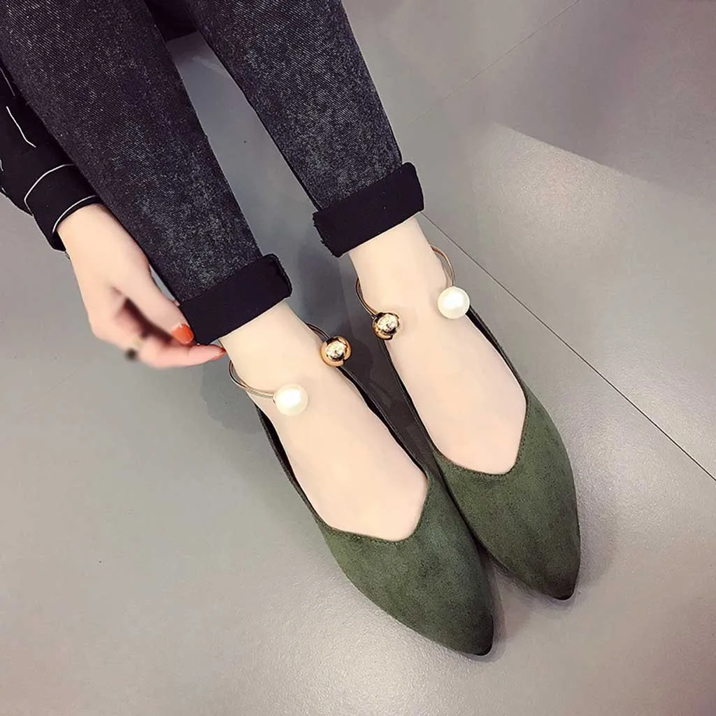 YOUYEDIAN Women's Flats Shoes Women Pointed Toe Flat With Shoes ladies shoe Shallow Mouth All-Match Side Empty Sandals sapatos
YOUYEDIAN Women's Flats Shoes Women Pointed Toe Flat With Shoes ladies shoe Shallow Mouth All-Match Side Empty Sandals sapatos