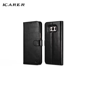 iCarer 2017 New For Samsung S8 Plus Genuine Leather Case Luxury Hard Card Holder Armor Flip Protective Back Phone Case Cover
iCarer 2017 New For Samsung S8 Plus Genuine Leather Case Luxury Hard Card Holder Armor Flip Protective Back Phone Case Cover