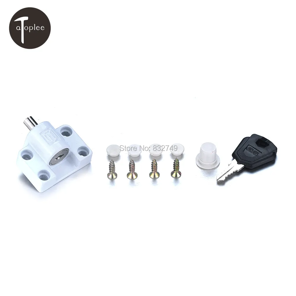Image 1 PCS Security Sliding Door Sash Window Lock for Baby Security Shift Push Pull Door Locks